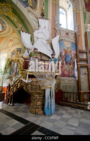 Chiesa greco-cattolica in Hosziw, Ucraina Hoszow Foto Stock