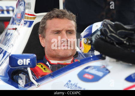 David Coulthard, ex Formula Uno racing driver Foto Stock