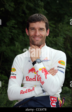 Mark Webber, Formula One racing driver Foto Stock