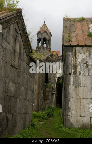 Armenia, Debed valle Monastero di Haghbat belfry un patrimonio mondiale UNESCO sito Foto Stock