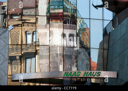 Österreich, Wien 1, Haashaus Foto Stock