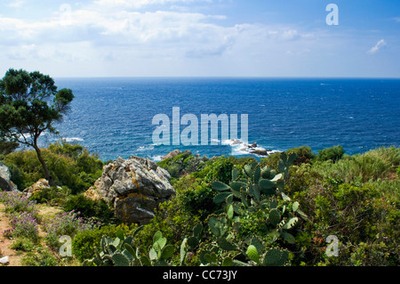 Cap Spartel,Tangeri, Marocco, Africa del Nord Foto Stock