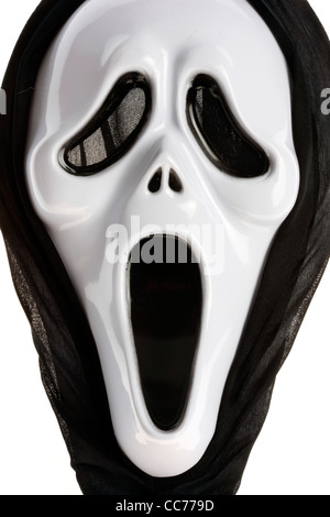 Maschera Scream, dal film spaventoso film. Foto Stock