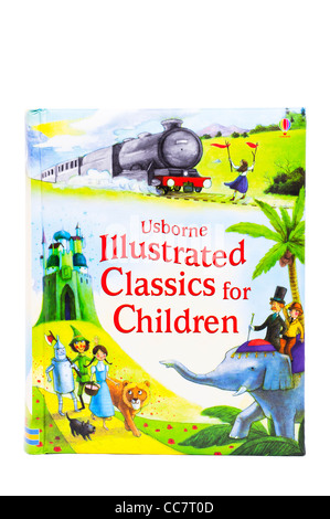 Un libro di classici illustrati per bambini da Usborne libri su sfondo  bianco Foto stock - Alamy