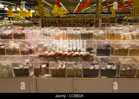 Supermercato Carrefour, Wangsa Maju Mall, Kuala Lumpur, Selangor, Malaysia Foto Stock