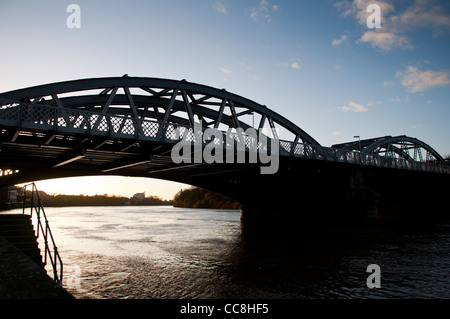 Barnes ponte ferroviario, Londra Foto Stock