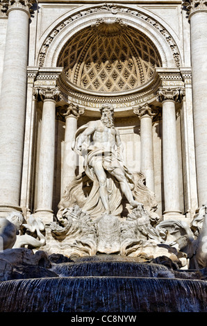Fontana di Trevi Roma Italia Foto Stock