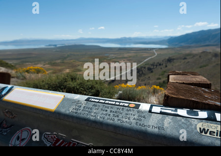 Lago mono, California. Stati Uniti d'America Foto Stock