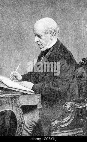 Charles Francis Adams (1807-1886) è servito come ministro in Gran Bretagna dal 1861 al 1868. Foto Stock