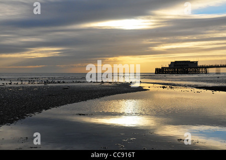 Pilastro di Worthing Foto Stock