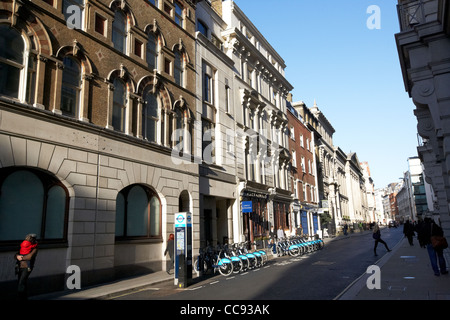 Vista generale del Chancery Lane Londra Inghilterra Regno Unito Regno Unito Foto Stock