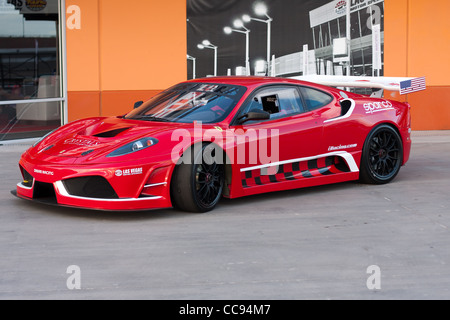 LAS VEGAS NEVADA - Jan 15: Ferrari F430 al Las Vegas Motor Speedway il 15 gennaio 2012 a Las Vegas in Nevada, STATI UNITI D'AMERICA Foto Stock