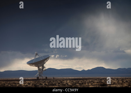 VLA radio telescopio Socorro, Nuovo Messico, STATI UNITI D'AMERICA Foto Stock