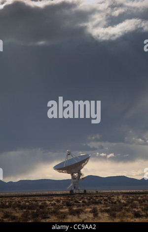 VLA radio telescopio Socorro, Nuovo Messico, STATI UNITI D'AMERICA Foto Stock