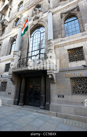 India house sede dell'Alta Commissione Indiana a Londra England Regno Unito Regno Unito Foto Stock