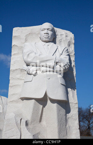 Martin Luther King Junior Memorial presso il National Mall e il Memorial Parks in Washington DC Foto Stock