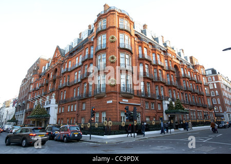 Il Claridges luxury MAYFAIR HOTEL Londra Inghilterra Regno Unito Regno Unito Foto Stock