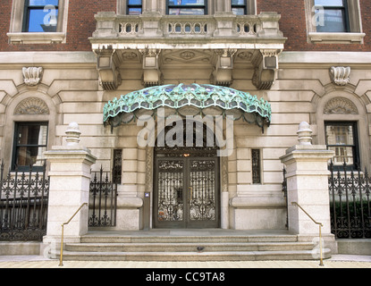 Museo del design e delle arti decorative Cooper Hewitt di New York Quinta strada. Cultura americana USA Foto Stock