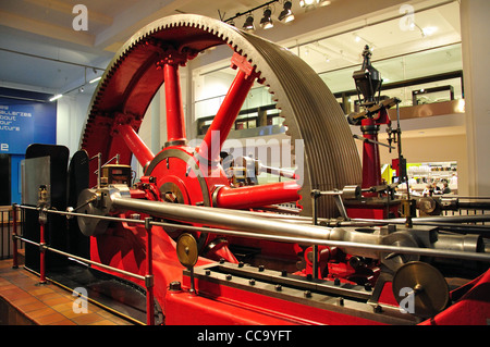 Ferriere mill motore al Museo della Scienza, Exhibition Road, Kensington, London, England, Regno Unito Foto Stock