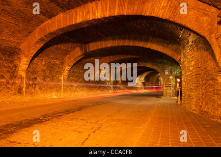 Tunnel in Guanajuato, Messico. Foto Stock