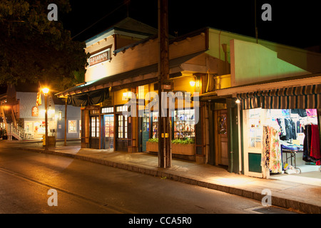 Lahaina, Maui, Hawaii. Foto Stock