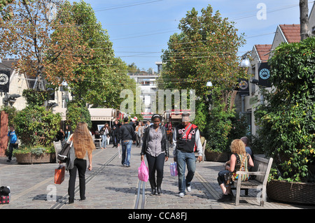 Villaggio di Bercy Parigi Francia Foto Stock