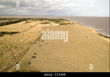 Viste della Naze, walton on Nase Foto Stock