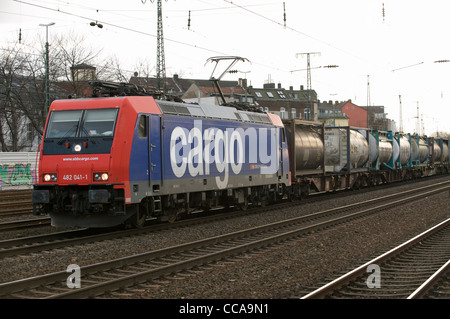 Ffs Cargo Train, Colonia, Germania. Foto Stock