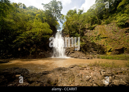 Cascata di Montezuma, Montezuma, Nicoya peninsula, Costa Rica, America Centrale Foto Stock