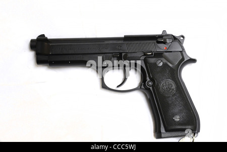 Berettar 9mm modello 92 FS a doppia azione 16 round utilizzato da noi un Foto Stock