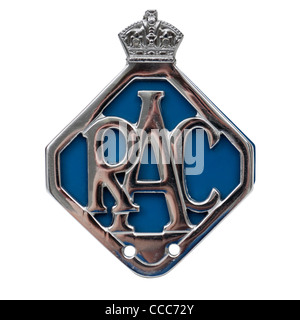 Royal Automobile Club (RAC) badge auto da pizzichi di Londra Foto Stock