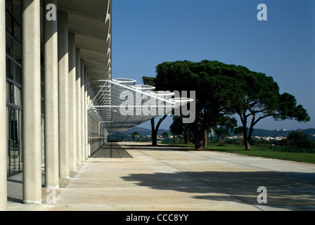 Lycee polivalente di Albert Camus, Frejus, Francia, Foster e Partner, 1993. Foto Stock