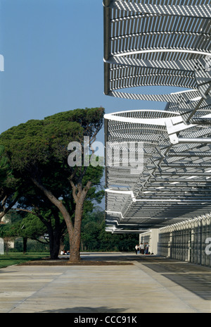 Lycee polivalente di Albert Camus, Frejus, Francia, Foster e Partner, 1993. Foto Stock