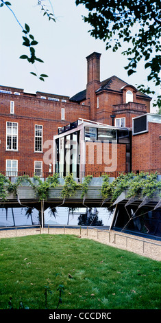 Royal Geographical Society estensione, Londra, Regno Unito, studio downie, 2004. Foto Stock