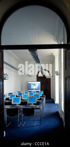 Royal Geographical Society estensione, Londra, Regno Unito, studio downie, 2004. Foto Stock