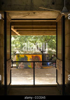 Il CEPT University (Centro per la pianificazione ambientale e tecnologia), Ahmedabad, India, 1962 Foto Stock