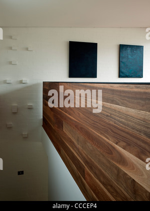 Glebe Residence, Tzannes Associates Architects, Sydney, 2009, livello superiore gallery Foto Stock