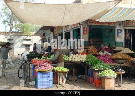 Mercato Sardar, Jodhpur, nel Rajasthan, India Foto Stock