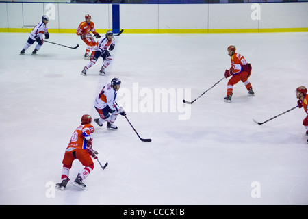 Andreas Lutz in azione Foto Stock