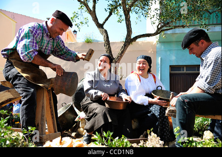 Sagra degli agrumi, tradizionale festa, Muravera, Sardegna, Italia, Europa Foto Stock