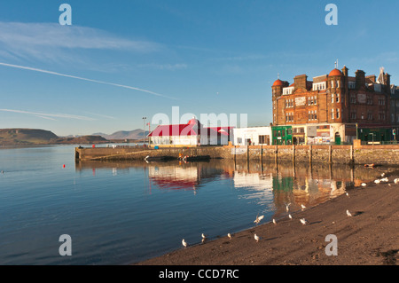 Il Molo Oban in cerca della Baia di Oban Argyll & Bute Scozia Scotland Foto Stock