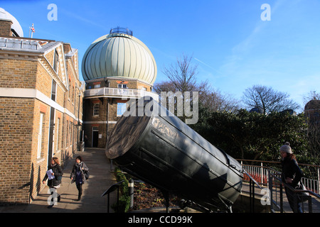 Regno Unito South London Greenwich royal Observatory di Flamsteed house Foto Stock