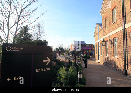 Regno Unito South London Greenwich royal Observatory di Flamsteed house Foto Stock