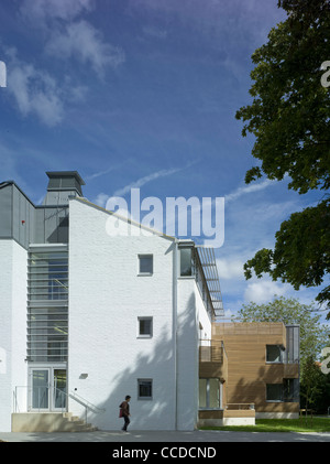 Edificio SALJE Clare Hall College di Cambridge Regno Unito 2010 Foto Stock