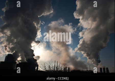 Forni a coke Coke di quenching a Redcar acciaierie, Tata Steel Foto Stock