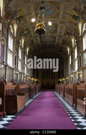 Cappella del Fondatore del Palazzo Royal Holloway College Foto Stock