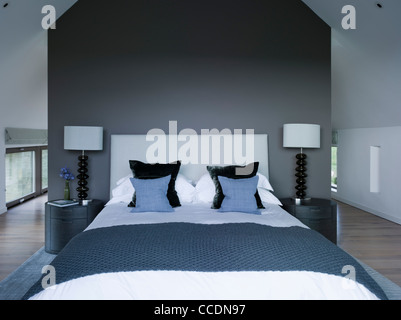 Mclean Quinlan Architects data 09/2009 la camera da letto principale e nel corridoio Foto Stock