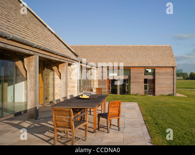 Mclean Quinlan Architects data 09/2009 cortile a ala est Foto Stock