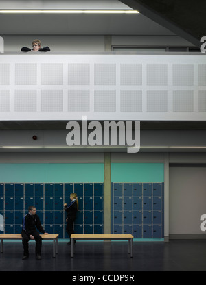 John Madejski Academy, Reading, Regno Unito, Wilkinson Eyre Architects, 2008 Foto Stock