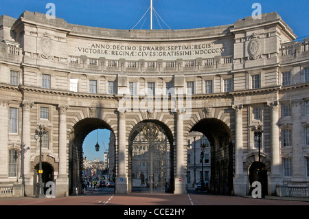 Admiralty Arch Pall Mall London Inghilterra England Foto Stock